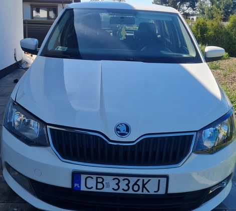 Skoda Fabia cena 23300 przebieg: 190000, rok produkcji 2016 z Bydgoszcz małe 29